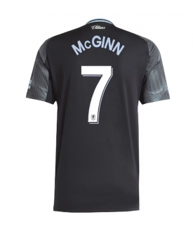 Billige Fotballdrakt Aston Villa John McGinn #7 Replika Bortedrakt 2025-26 Kortermet